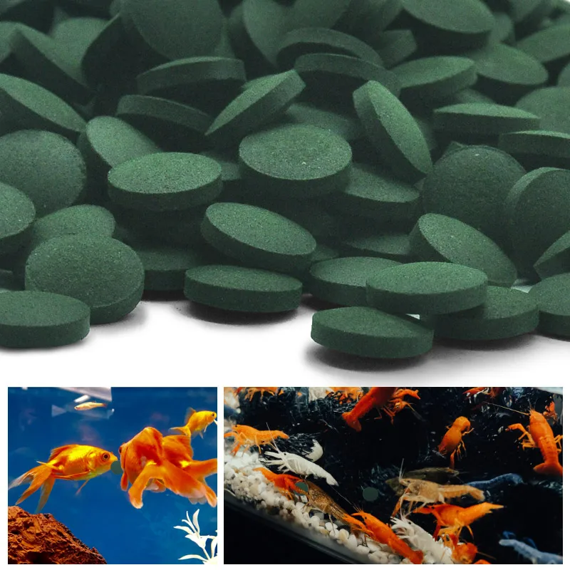 Spirulina Tablet Organic - 100-500 шт. таблетки спирулины высокой чистоты,