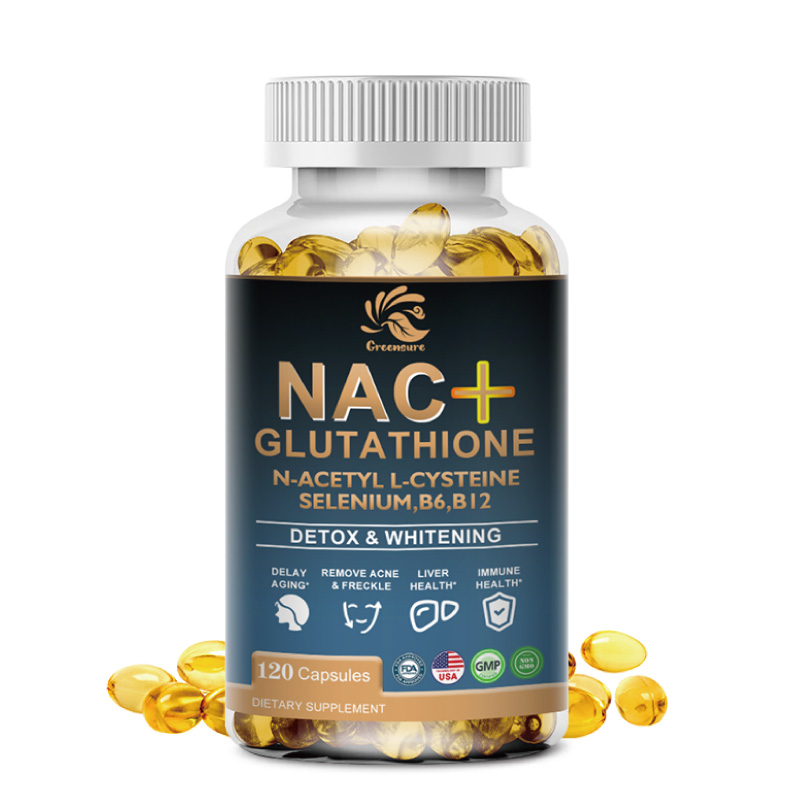 Nac N Acetyl Cysteine - Greensure NAC глютатион капсулы N-ацетил цистеин