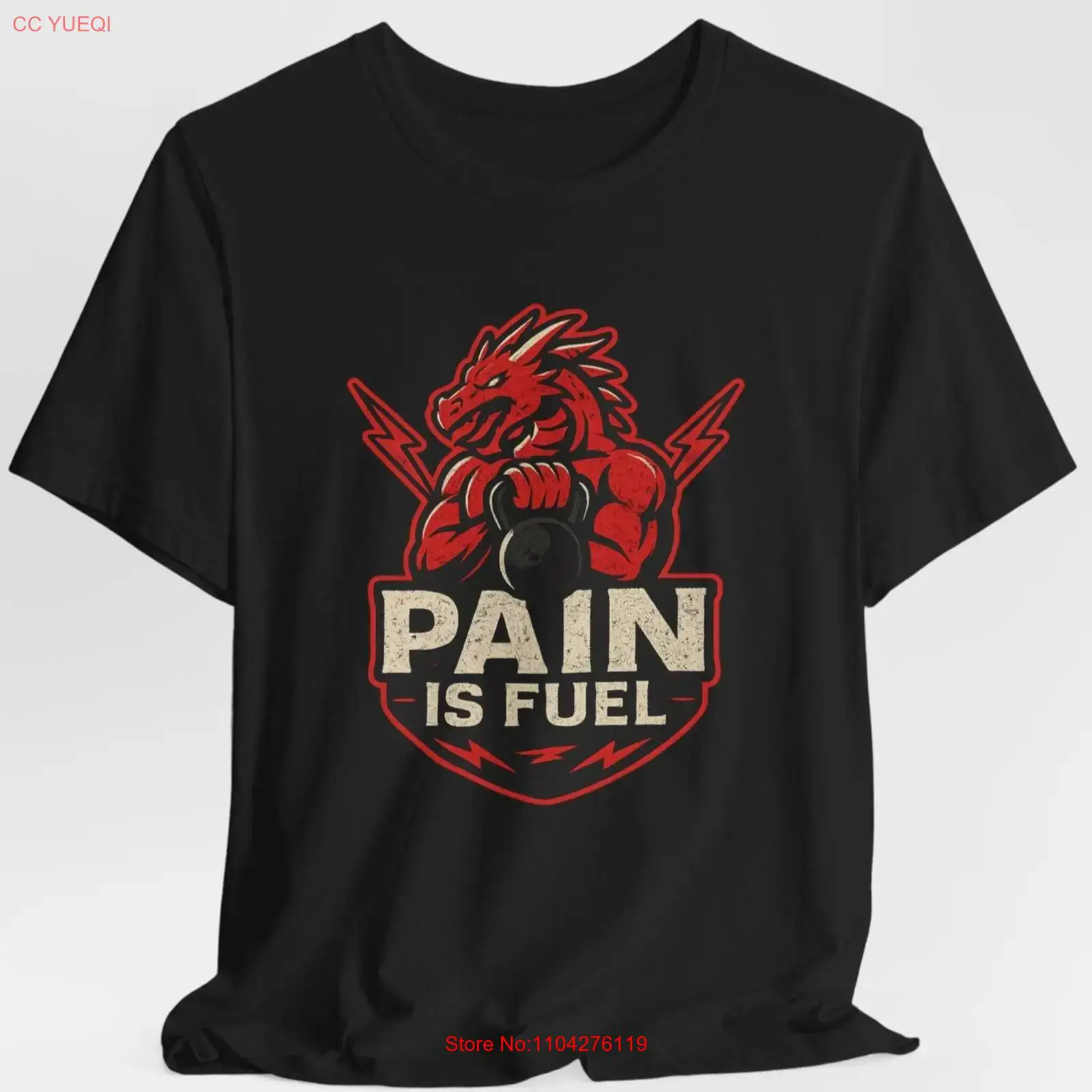 Fuel Fitness & Nutrition Oakbank - Футболка для спортзала Pain Is Fuel