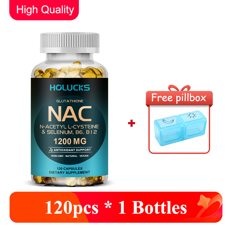 Nac N Acetyl Cysteine - Капсулы NAC 1200 мг, для здоровья