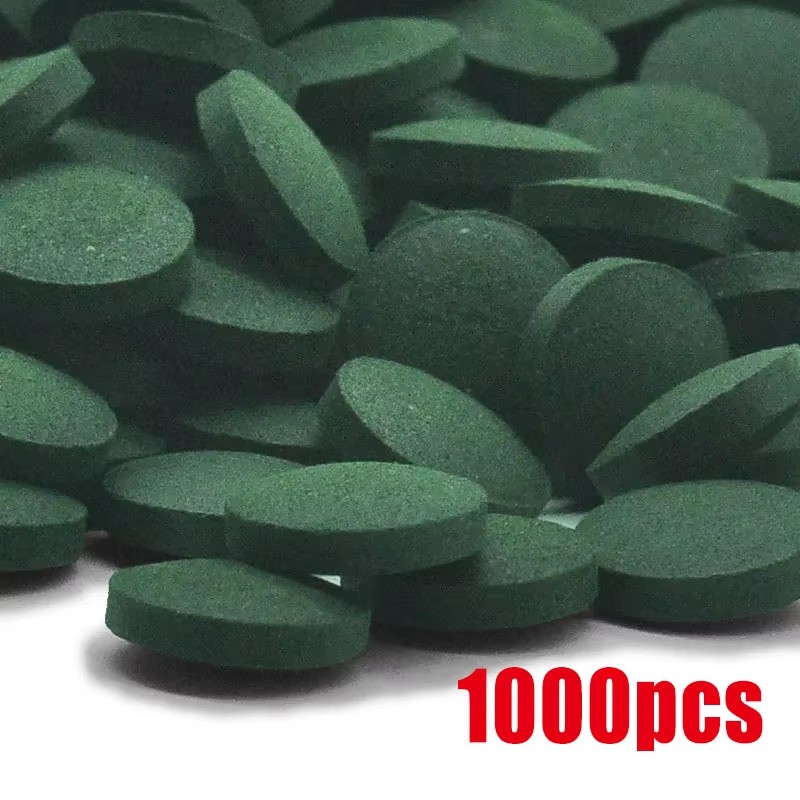 Spirulina Tablet Organic - 100/500/1000 шт. таблетки спирулины высокой чистоты,