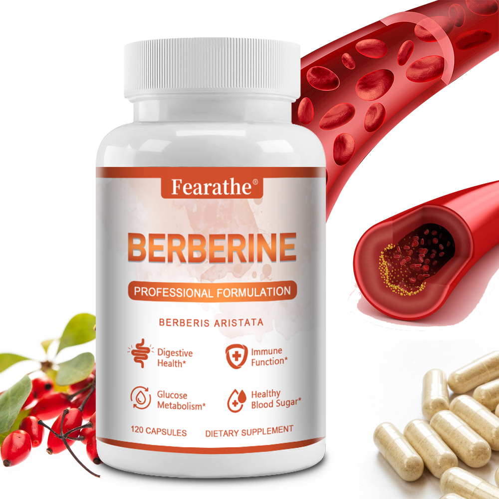Berberine Hcl Capsule - Капсулы Берберин HCL 1200 мг, для