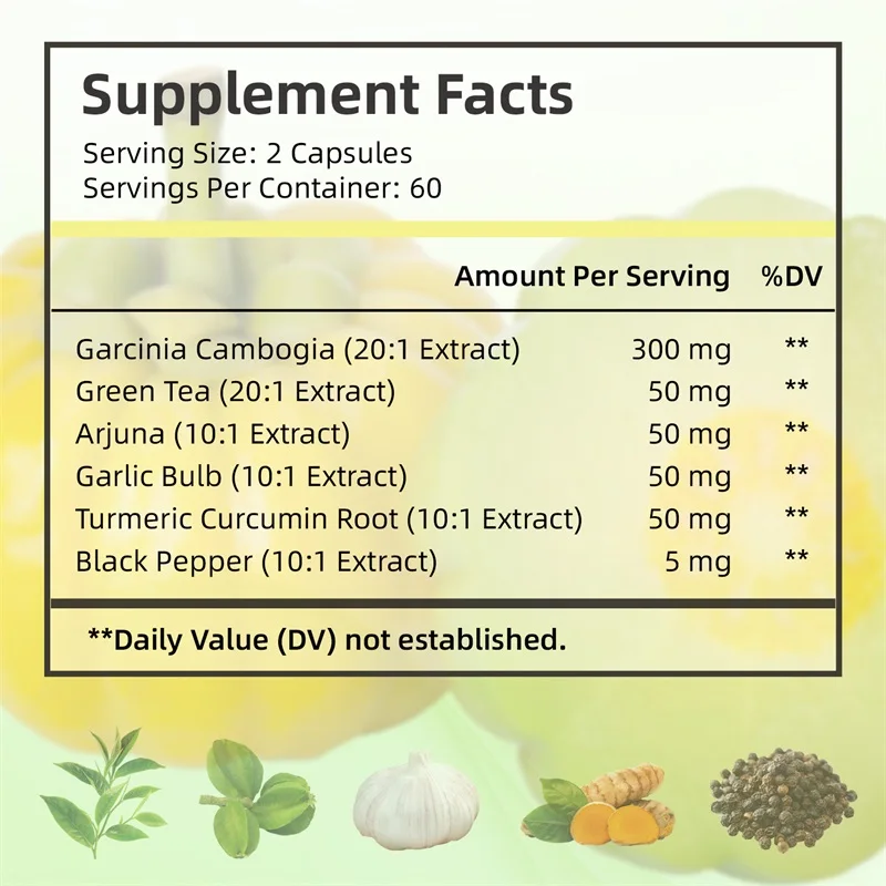 Капсулы Garcinia Cambogia — сж – обзор и цена Garcinia Cambogia Extract
