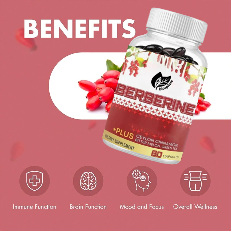 Berberine HCL 1200 мг, содержа – обзор и цена Berberine Hcl Capsule