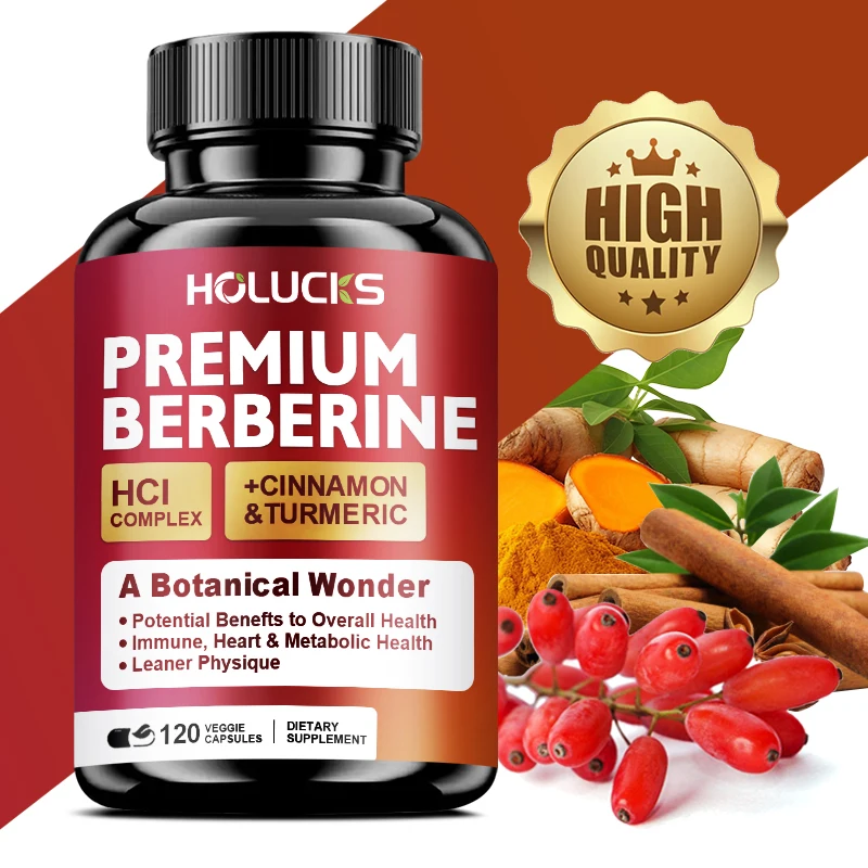 Комплекс Holucks Premium Berbe – обзор и цена Berberine Hcl Capsule