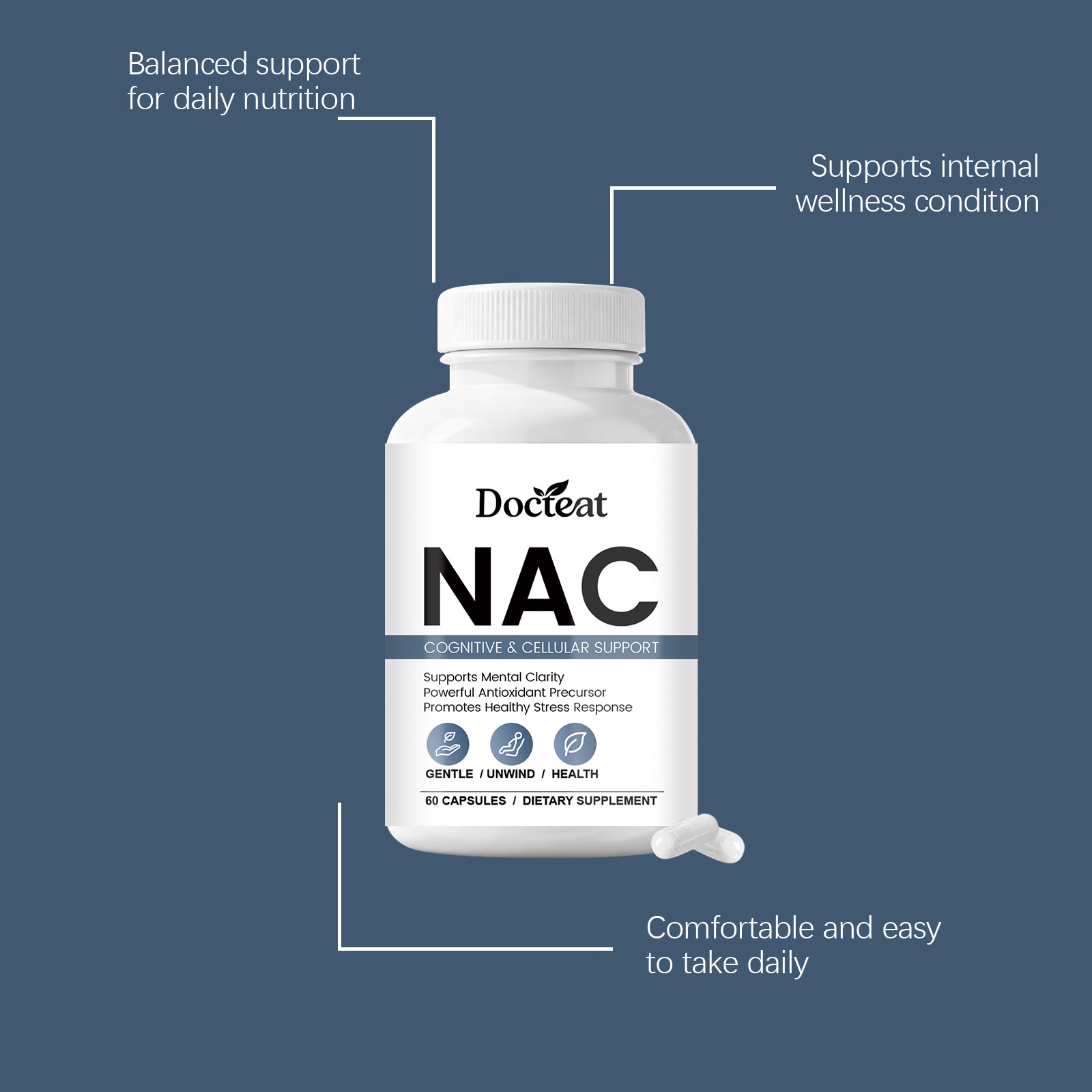 Капсулы NAC: Мощный антиоксида – обзор и цена Nac N Acetyl Cysteine