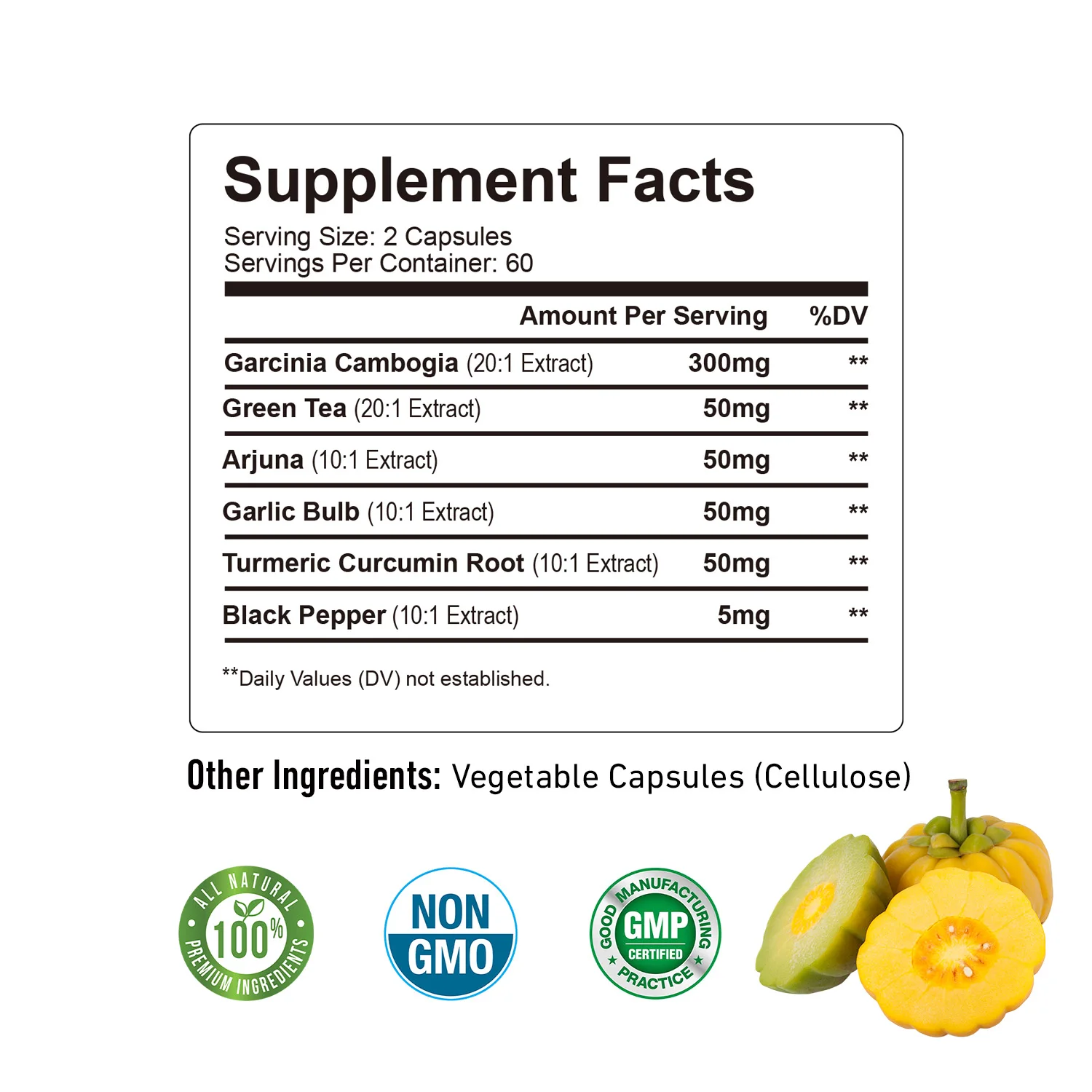 Сжигатель жира Garcinia Cambog – обзор и цена Garcinia Cambogia Extract