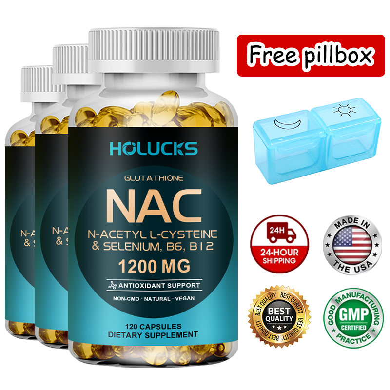 Капсулы NAC с глутатионом, доб – обзор и цена Nac N Acetyl Cysteine