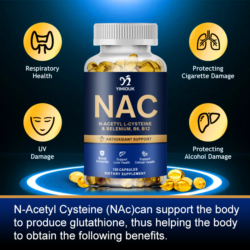 NAC глютатион капсулы N-ацетил – обзор и цена Nac N Acetyl Cysteine