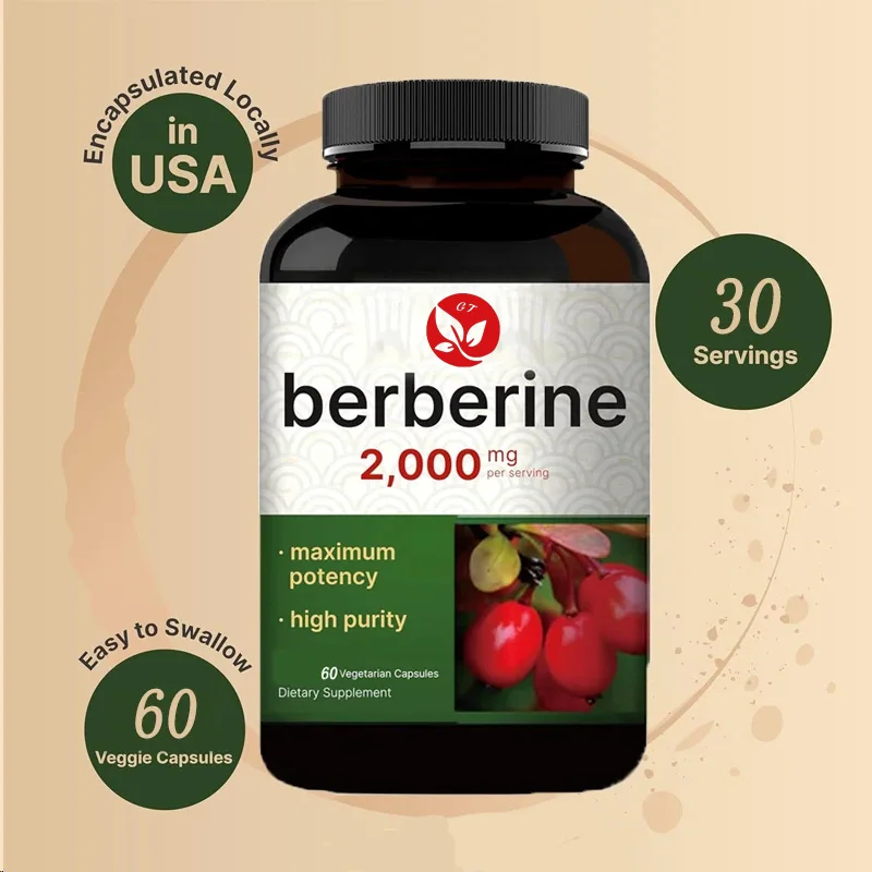 Бербериновая добавка 60 вегета – обзор и цена Berberine Hcl Capsule