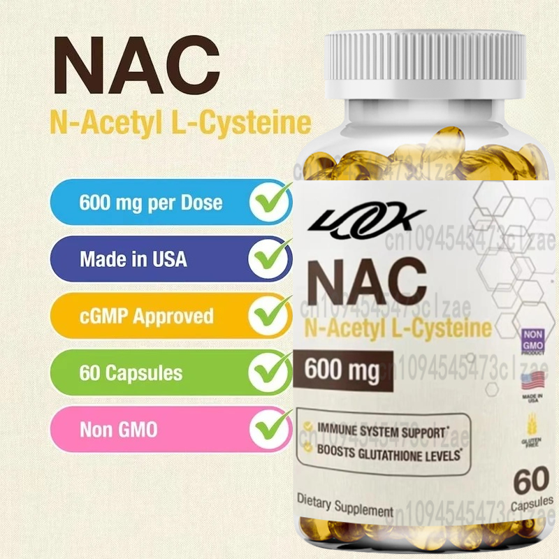 N-acetyl-L-cysteine (NAC) 600  – обзор и цена Nac N Acetyl Cysteine