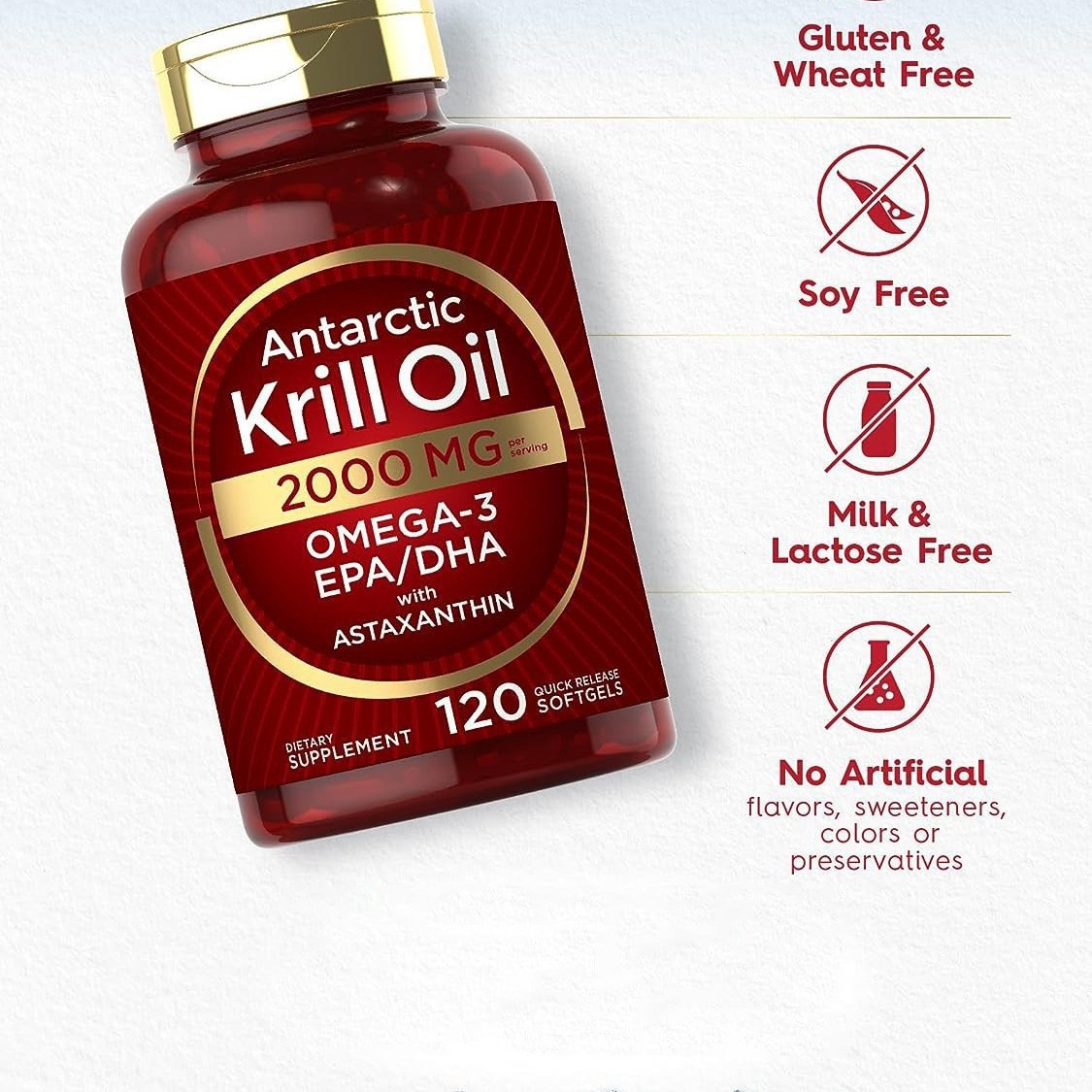 Мягкие капсулы с маслом Krill, – обзор и цена Fitness With Nutrition