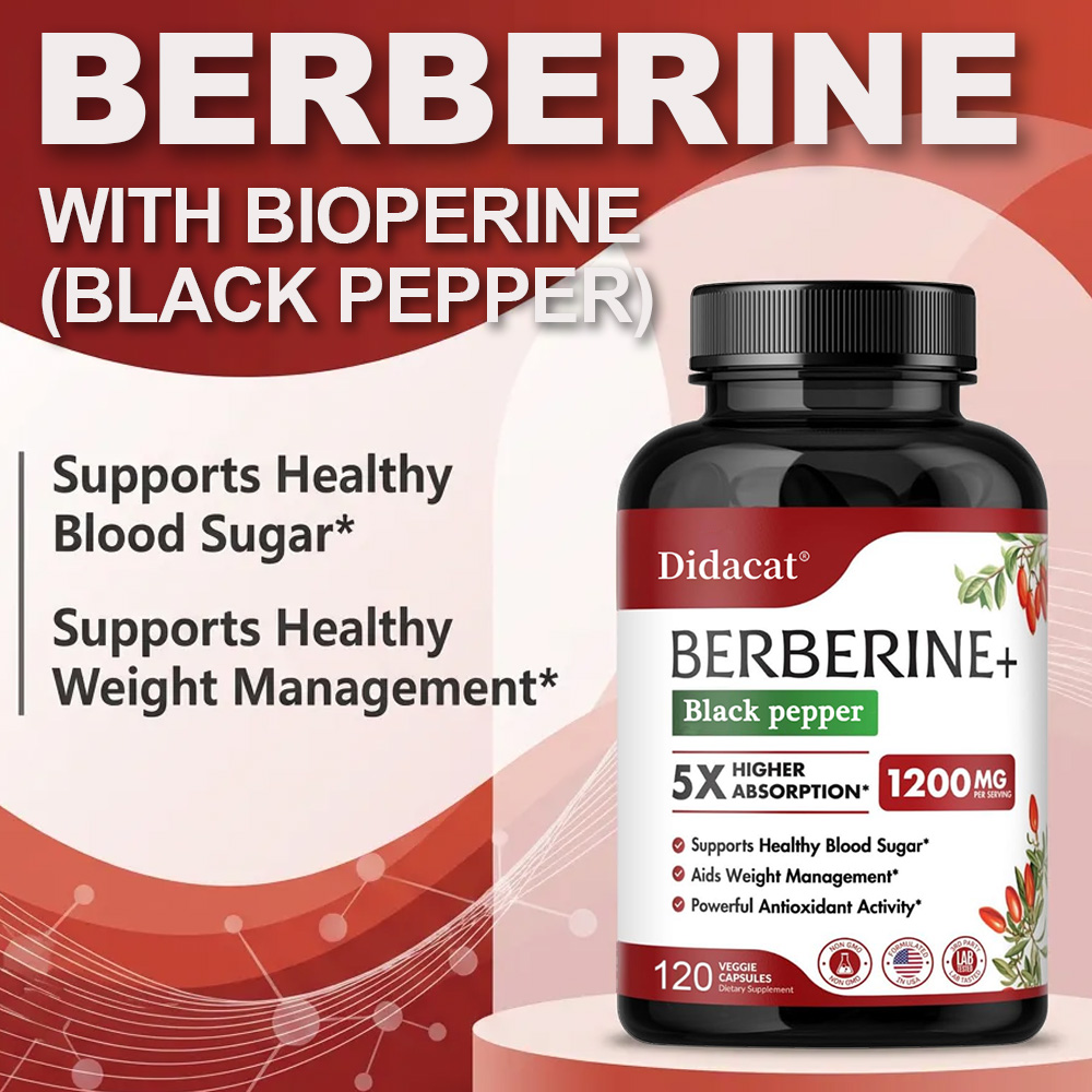 Берберин 1200 мг - Ультрачисты – обзор и цена Berberine Hcl Capsule