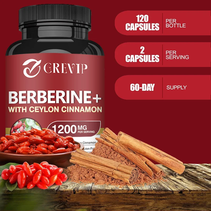 Берберин HCL премиум-класса 12 – обзор и цена Berberine Hcl Capsule